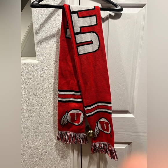 Utah Utes Scarf University Of Utah Woven Classic - Picture 8 of 9